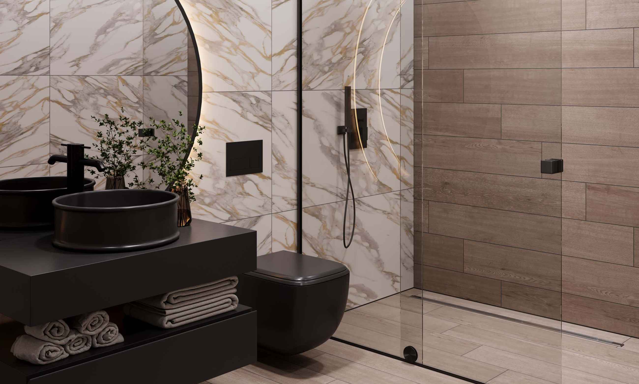 Интерьер ванной комнаты Estima #1