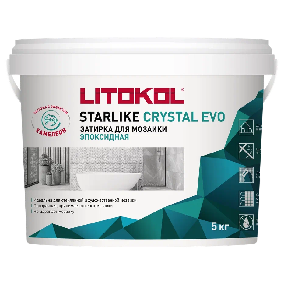 Купить STARLIKE EVO S.700 CRYSTAL затир.смесь (5kg bucket) в Казани