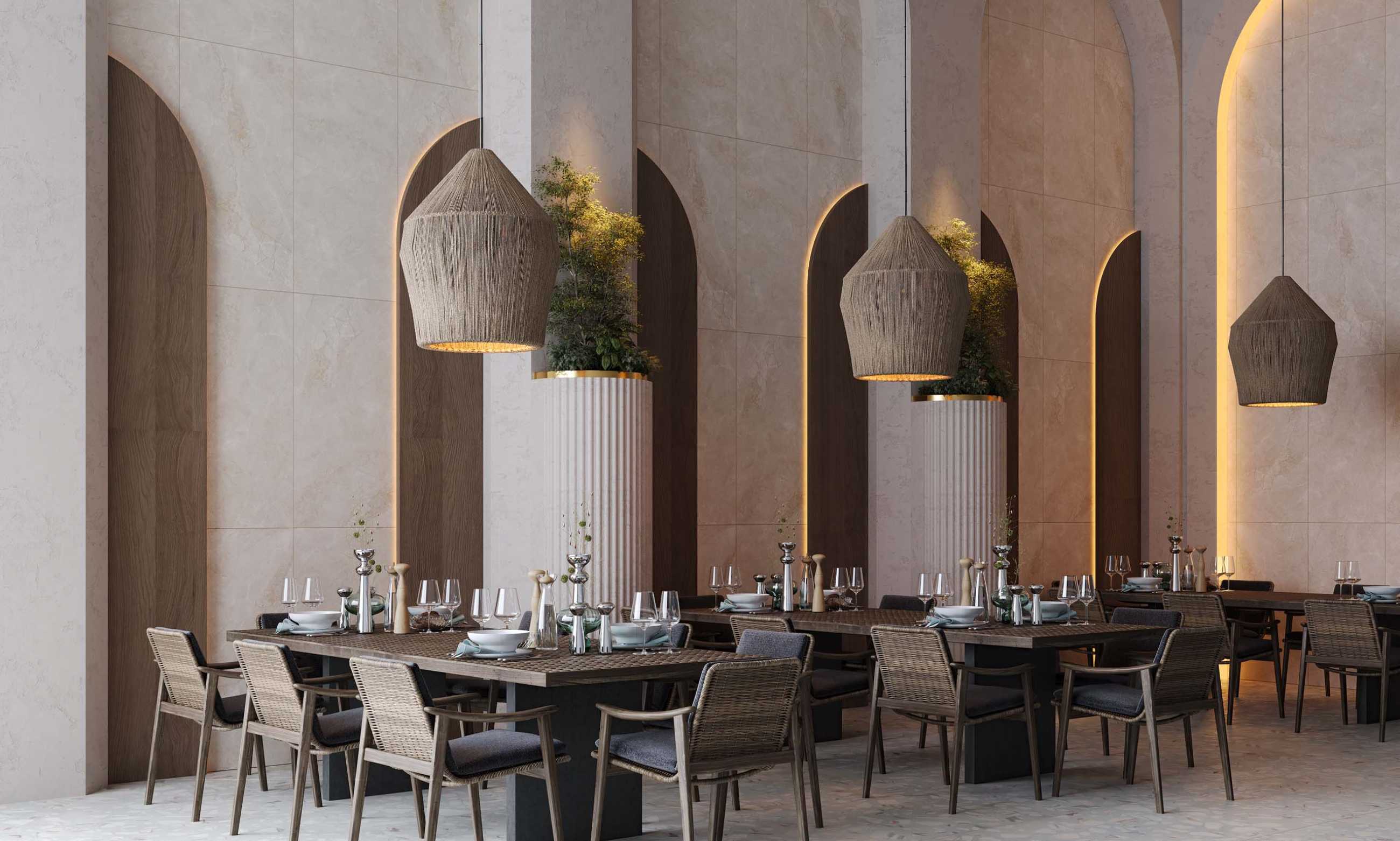 Интерьер ресторана Estima #1