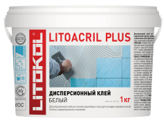 Купить LITOACRIL PLUS - пастообразный клей 1,0 kg bucket в Казани #2