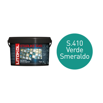 Купить STARLIKE EVO S.410 VERDE SMERALDO затир.смесь (1kg bucket) в Уфе