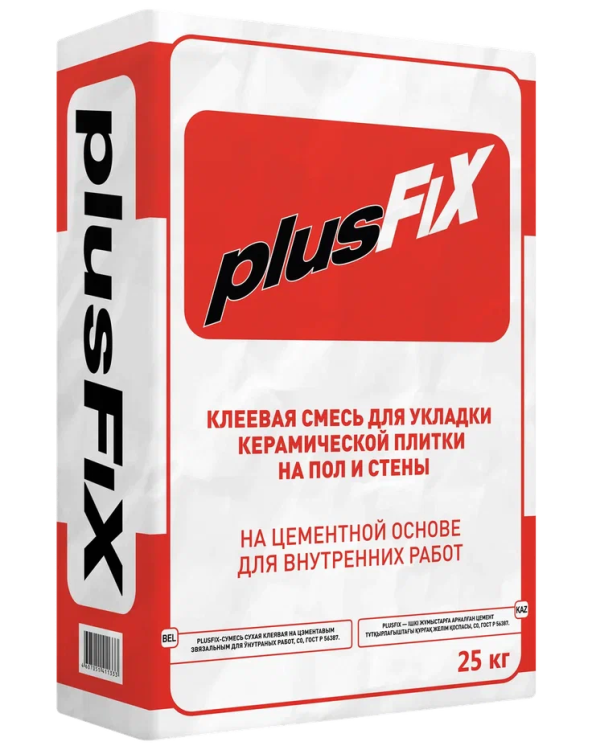 Купить PlusFix - клеевая смесь 25kg bag в Новосибирске-1