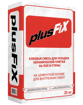 Купить PlusFix - клеевая смесь 25kg bag в Новосибирске