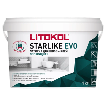 Купить STARLIKE EVO S.820 AZZURRO TAORMINA затир.смесь (1kg bucket) в Белгороде