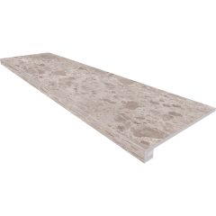 Купить Комплект (Ступень GR02 (33x120x9) непол. (прямоугол. бортик) без насечек + Подступенок (14,5x120x9)) в Казани