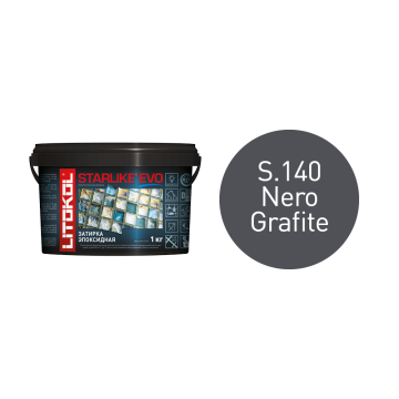 Купить STARLIKE EVO S.140 NERO GRAFITE затир.смесь (1kg bucket) в Ростове-на-Дону