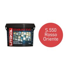 Купить STARLIKE EVO S.550 ROSSO ORIENTE затир.смесь (5kg bucket) в Казани