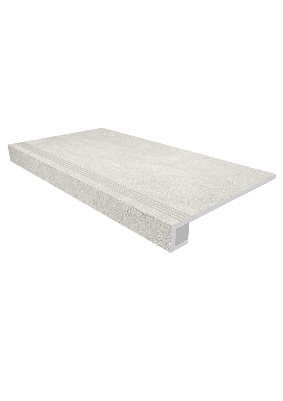 Купить Комплект (Ступень SR00 (33x120) непол. (прямоугол. бортик) с насечками + Подступенок (14,5x120)) в Казани