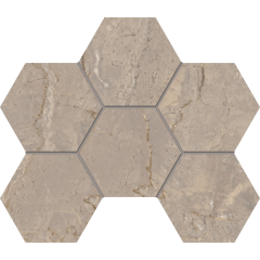 Купить Мозаика BR02 Гексагон 25x28,5x9 полир. в Казани