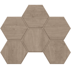 Купить Мозаика CW02 Гексагон 25x28,5 непол. в Казани
