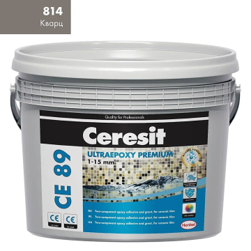 Купить Эпоксидная затирка Ceresit CE 89 2,5kg Quartz 814 в Санкт-Петербурге