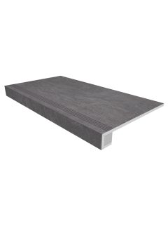 Купить Комплект (Ступень SR06 (33x120) непол. (прямоугол. бортик) с насечками + Подступенок (14,5x120)) в Казани
