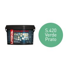 Купить STARLIKE EVO S.420 VERDE PRATO затир.смесь (1kg bucket) в Казани