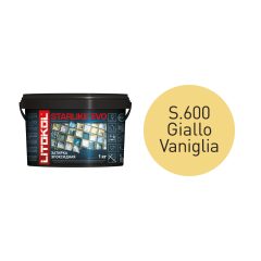 Купить STARLIKE EVO S.600 GIALLO VANIGLIA затир.смесь (1kg bucket) в Казани