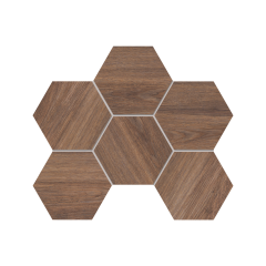 Купить Мозаика SI02 Гексагон 25x28,5x10 непол. в Казани