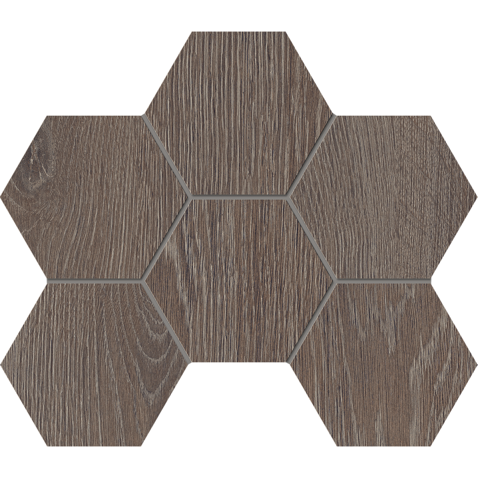 Купить Мозаика KW03 Гексагон 25x28,5 структур. в Казани