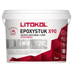 Купить EPOXYSTUK X90 C.30 GRIGIO PERLA 5kg bucket в Казани