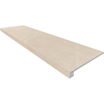 Купить Комплект (Ступень NL01 (33x120x9) непол. (прямоугол. бортик) без насечек + Подступенок (14,5x120x9)) в Казани