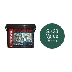 Купить STARLIKE EVO S.430 VERDE PINO затир.смесь (5kg bucket) в Казани