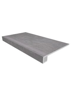 Купить Комплект (Ступень SR01 (33x120) непол. (прямоугол. бортик) с насечками + Подступенок (14,5x120)) в Казани