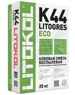 Купить Litogres К44 ECO- беспылевая клеевая смесь 25kg bag в Казани