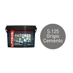 Купить STARLIKE EVO S.125 GRIGIO CEMENTO затир.смесь (2,5kg bucket) в Казани #2
