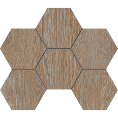 Купить Мозаика KW01 Гексагон 25x28,5 структур. в Казани