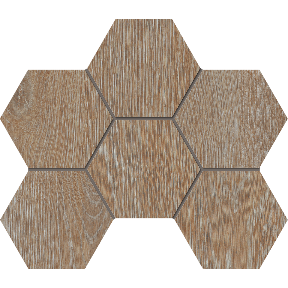 Купить Мозаика KW01 Гексагон 25x28,5 структур. в Казани