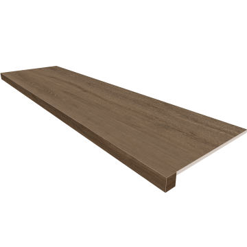 Купить Подоконник угловой SM02 33х120 непол. с боковым выступом (правый) в Воронеже