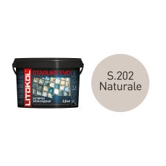 Купить STARLIKE EVO S.202 NATURALE затир.смесь (2,5kg bucket) в Казани #2