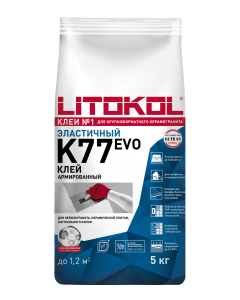 Купить SUPERFLEX K77 серый-клеевая смесь 5kg bag в Казани
