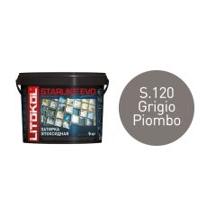 Купить STARLIKE EVO S.120 GRIGIO PIOMBO затир.смесь (5kg bucket) в Казани #2