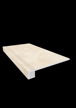 Купить Комплект (Ступень MA01 (33x120) непол. (прямоугол. бортик) с насечками + Подступенок (14,5x120)) в Москве