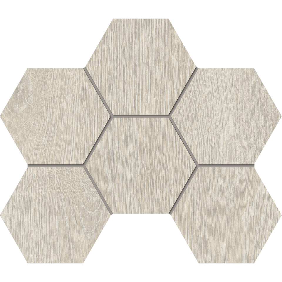 Купить Мозаика KW00 Гексагон 25x28,5 структур. в Казани