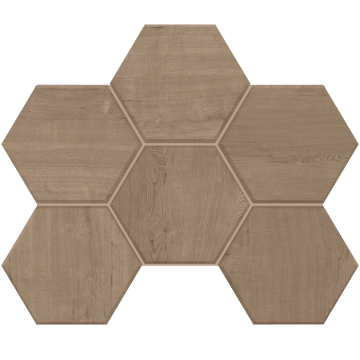 Купить Мозаика CW03 Гексагон 25x28,5x9 непол. в Казани