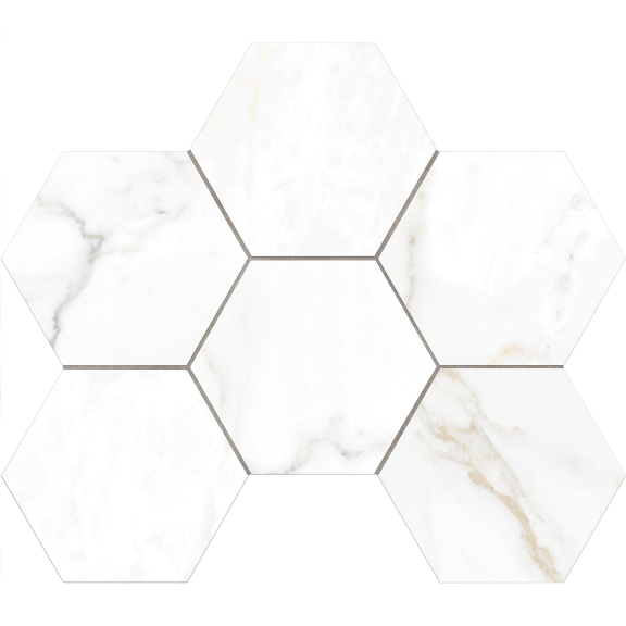 Мозаика ID 01 Hexagon 25x28,5 Полированный