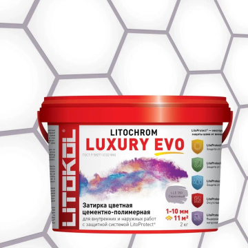 Купить LITOCHROM LUXURY EVO LLE 345 Сливовый 2kg bucket в Самаре